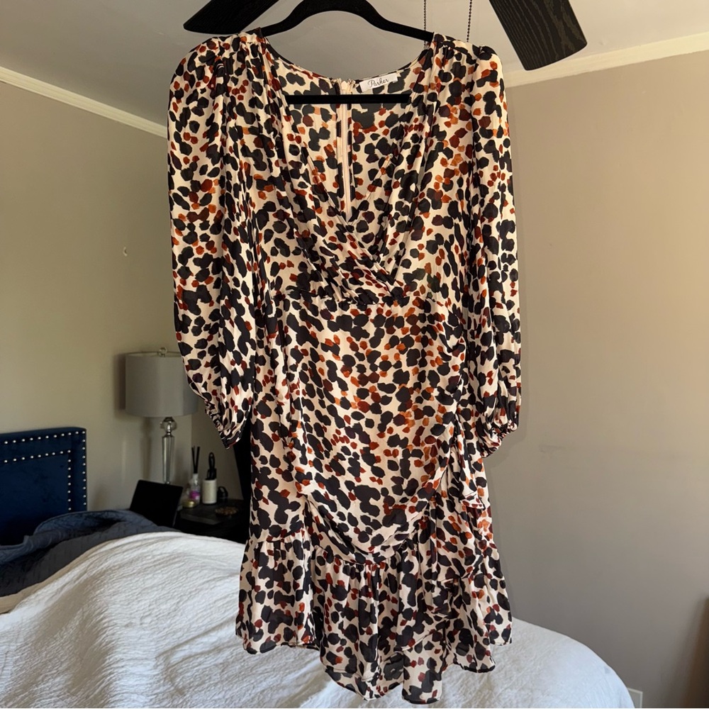 NWOT Parker Small Spotted Print Dress ($248)